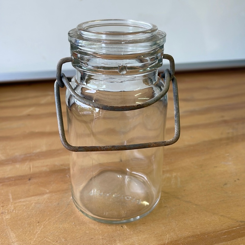 Wheaton glass jar